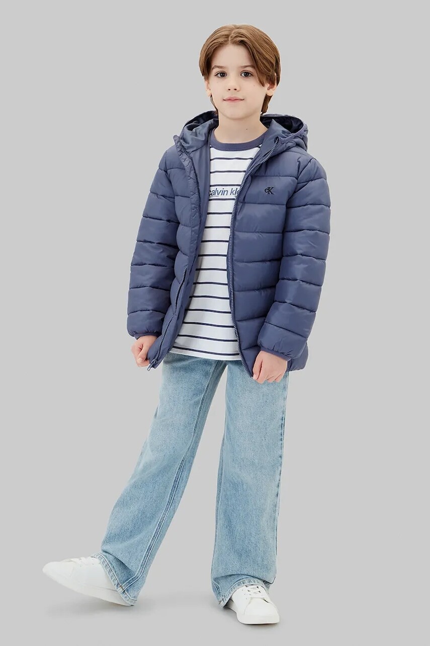 Calvin Klein Jeans prešívaná bunda detská