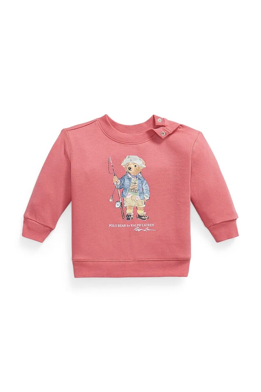 Polo Ralph Lauren mikina dojčenská s bavlnou