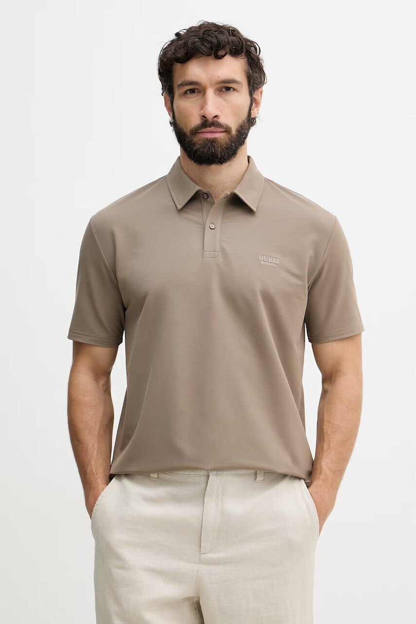 Guess polo tričko pánske s modalom