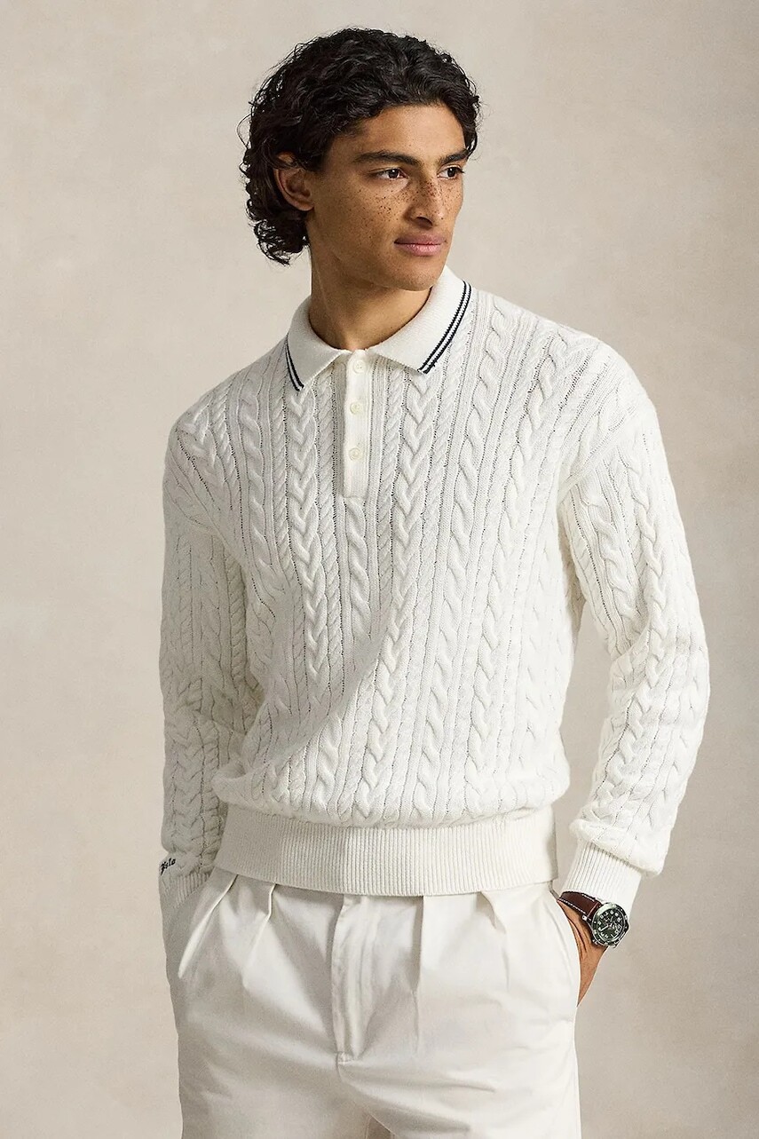 Polo Ralph Lauren sveter pánsky s bavlnou