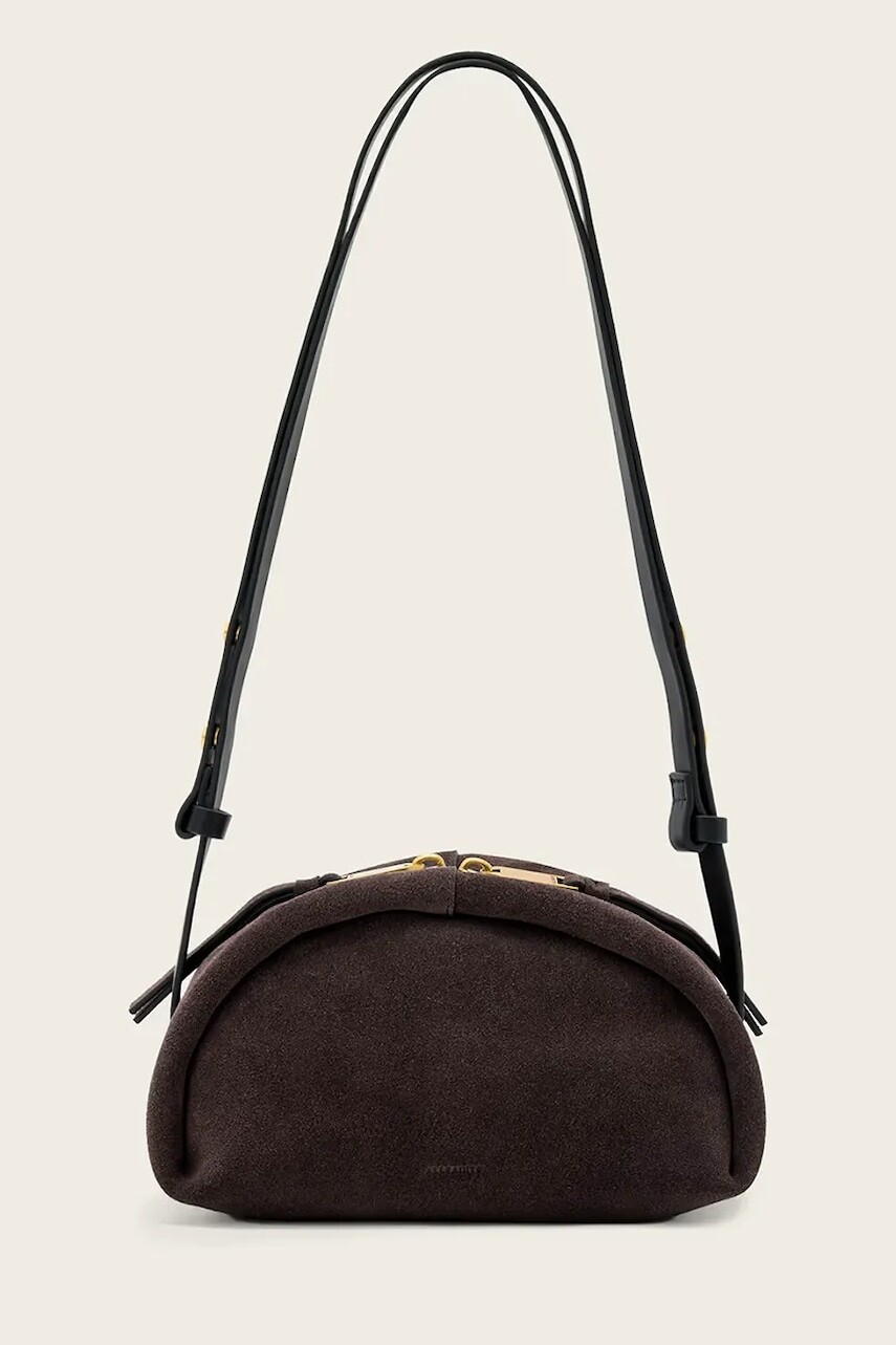 AllSaints crossbody kabelka dámska semišová ROSALIE