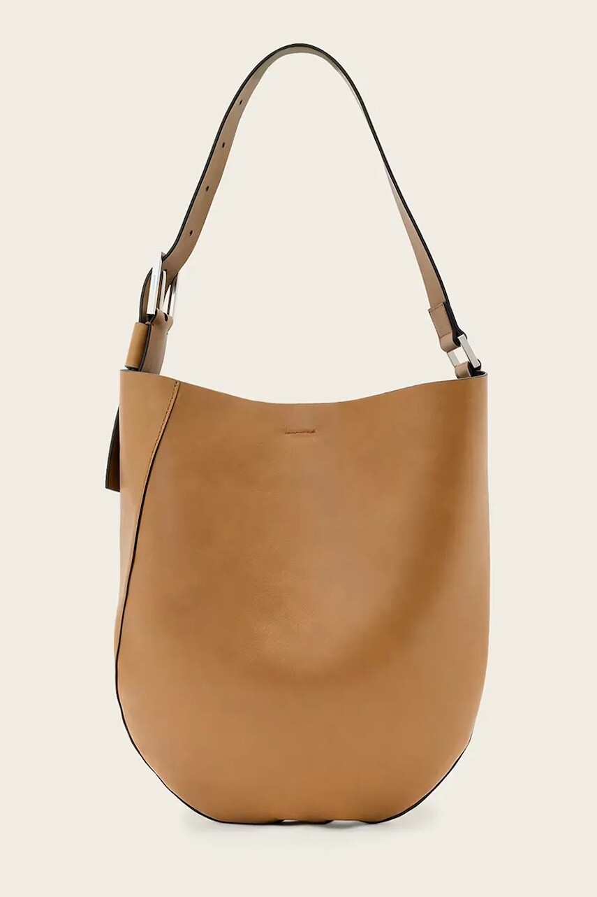 AllSaints kabelka typu tote dámska kožená LUNA