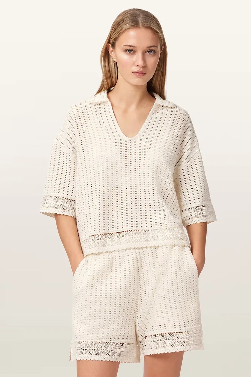 AllSaints blúzka dámska ELMA