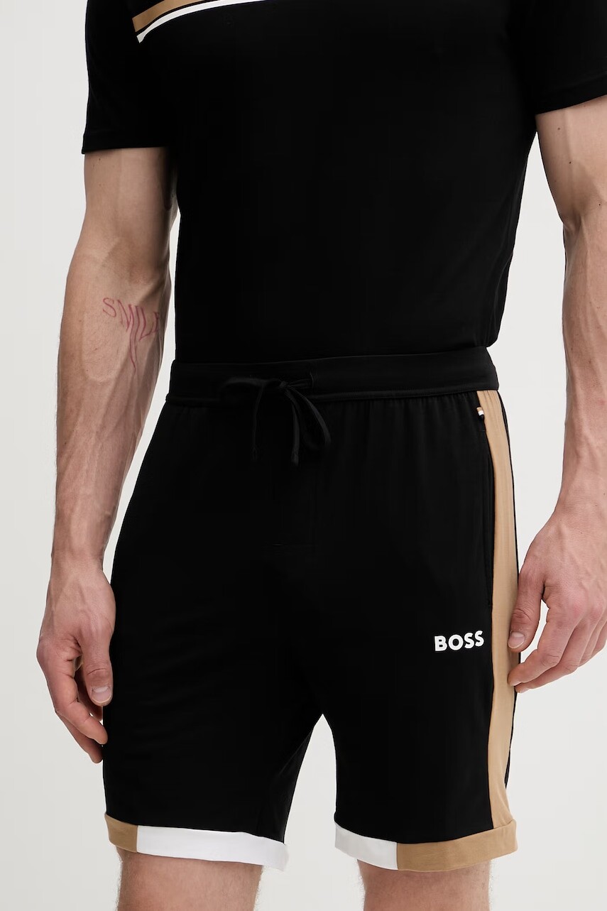 BOSS pyžamové šortky pánske s modalom Balance Shorts