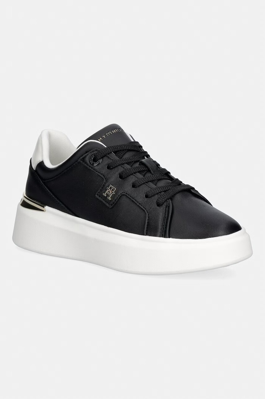 Tommy Hilfiger TH CHIC PLATFORM tenisky dámske kožené