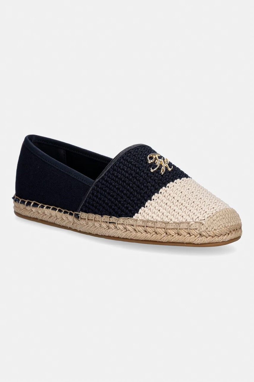 Tommy Hilfiger espadrilky dámske TH SCRIPT CROCHET ESPADRILLE