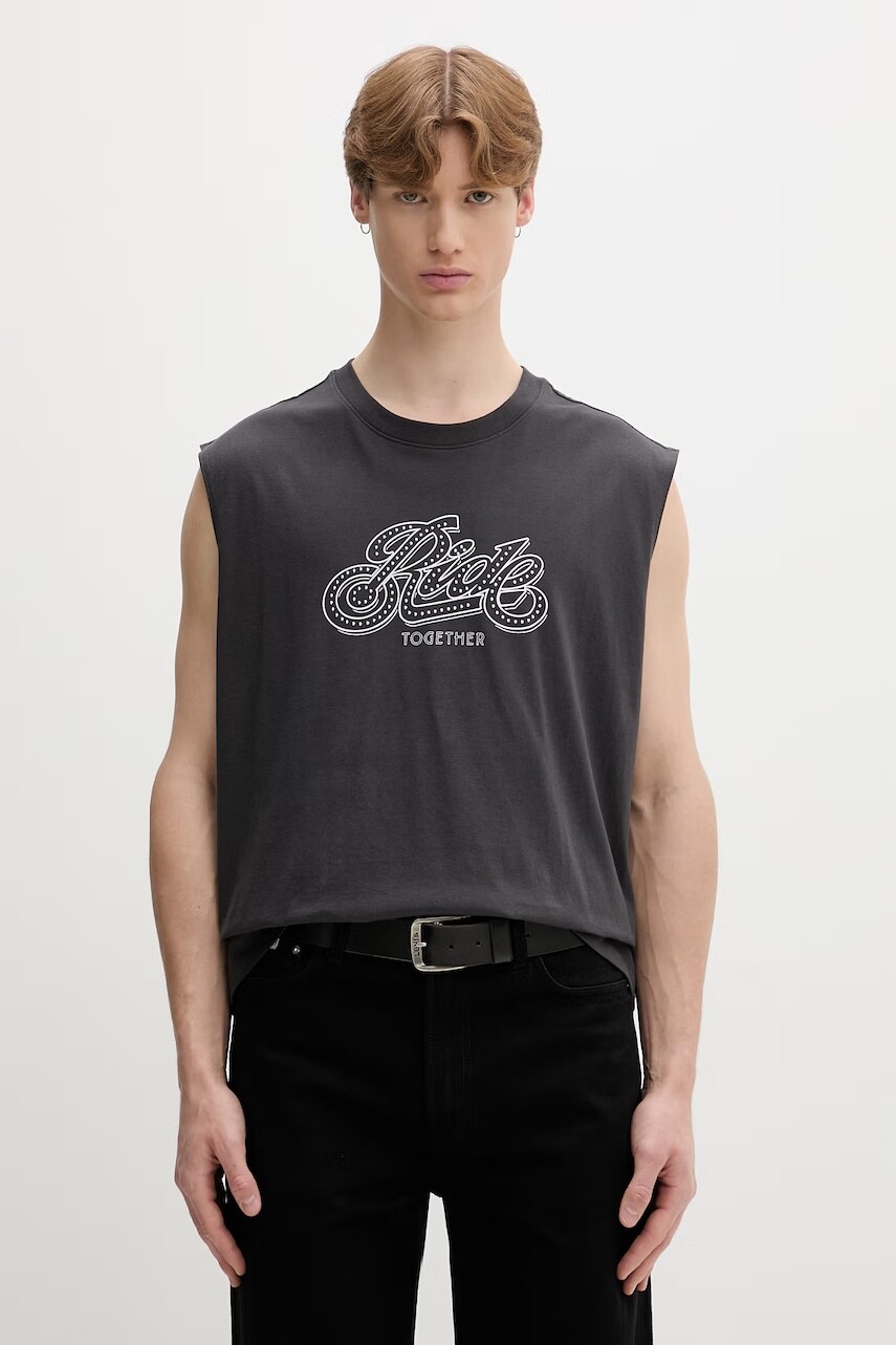 Levi's top pánsky bavlnený CROPPED MUSCLE TANK RIDE TOGETHER x PRIDE