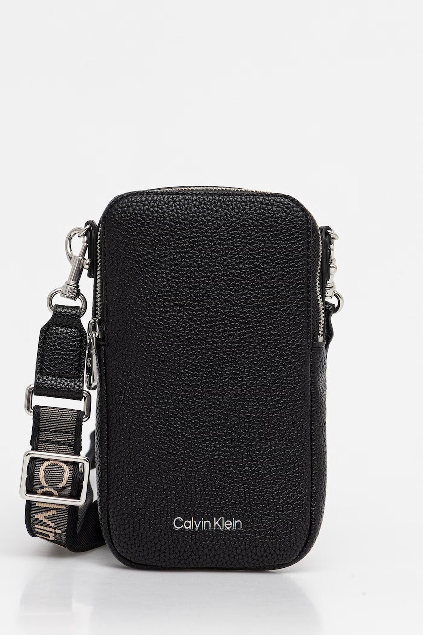 Calvin Klein kryt na telefón dámsky z imitácie kože