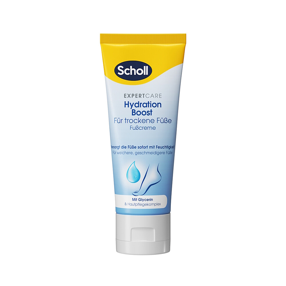 SCHOLL Expert Care rýchla hydratácia krém na chodidlá 75 ml
