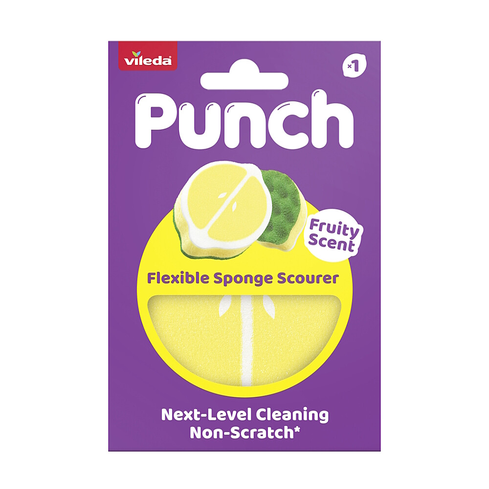 VILEDA Punch lemon hubka 1 kus