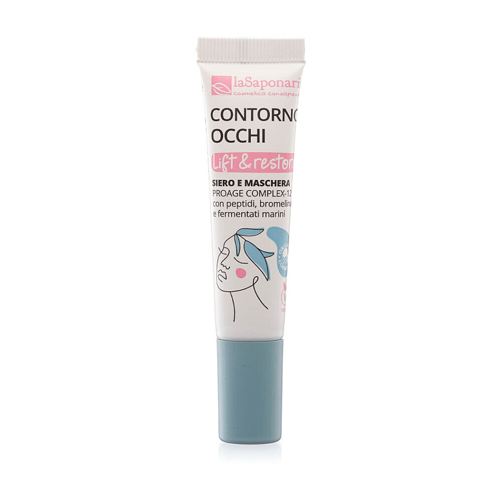 LA SAPONARIA Sérum na očné okolie Lift & Restore BIO 15 ml