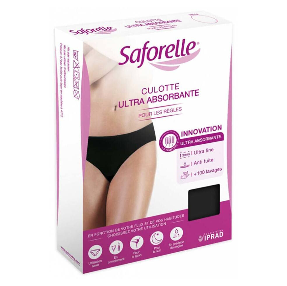 SAFORELLE Ultra absorpčné menštruačné nohavičky 34/36