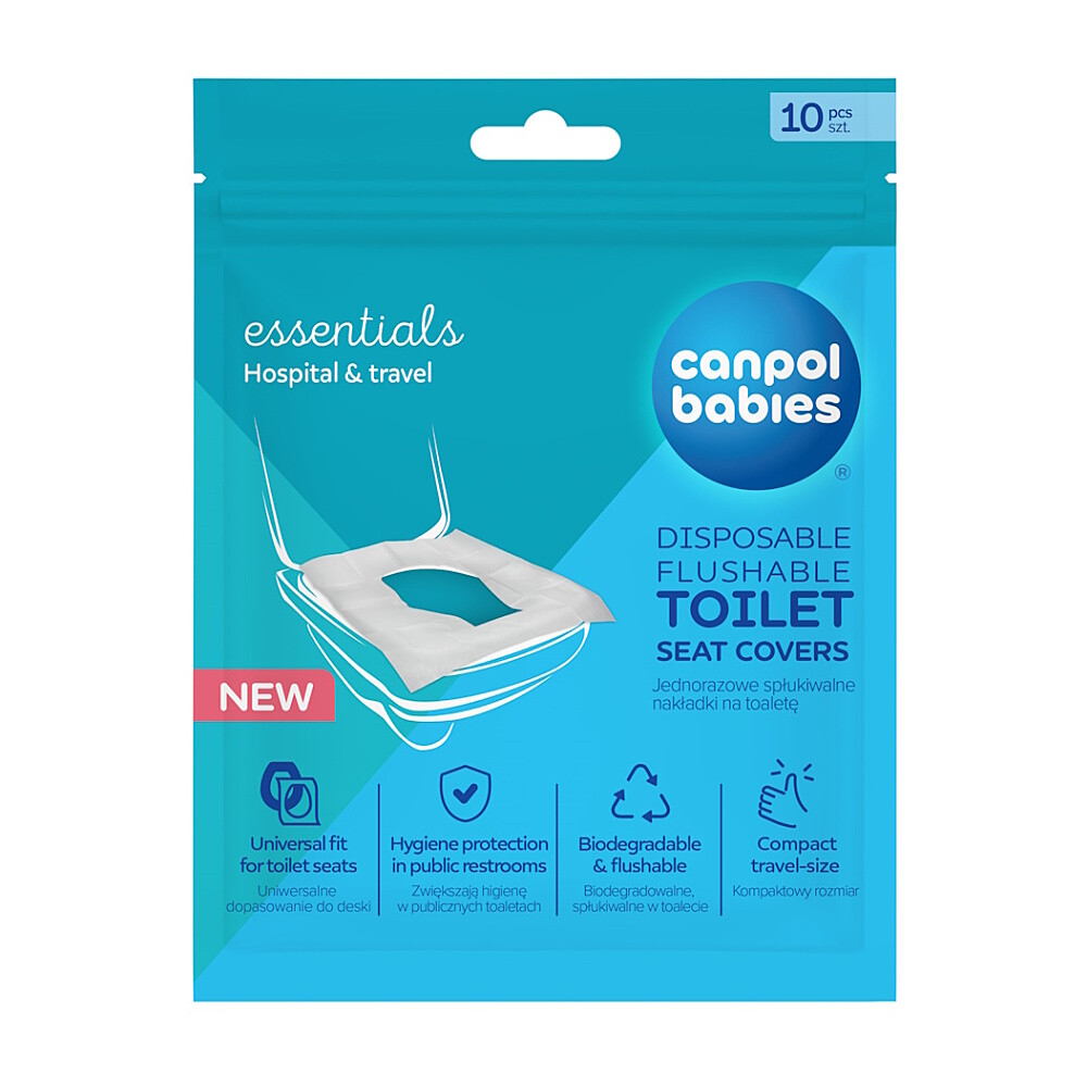 CANPOL BABIES Hygienická jednorazová wc podložka 10 kusov