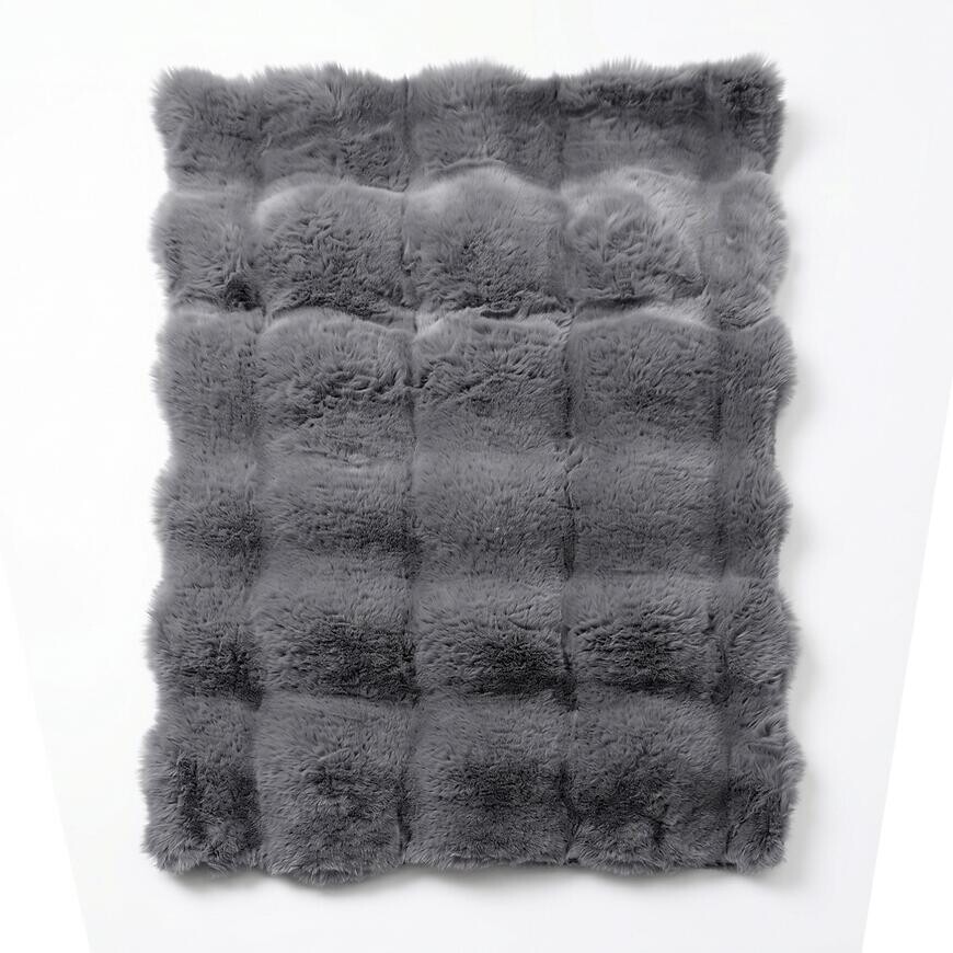 Koberec Rabbit Fur Big Bubble 0,6/0,9 Sm215 sivá