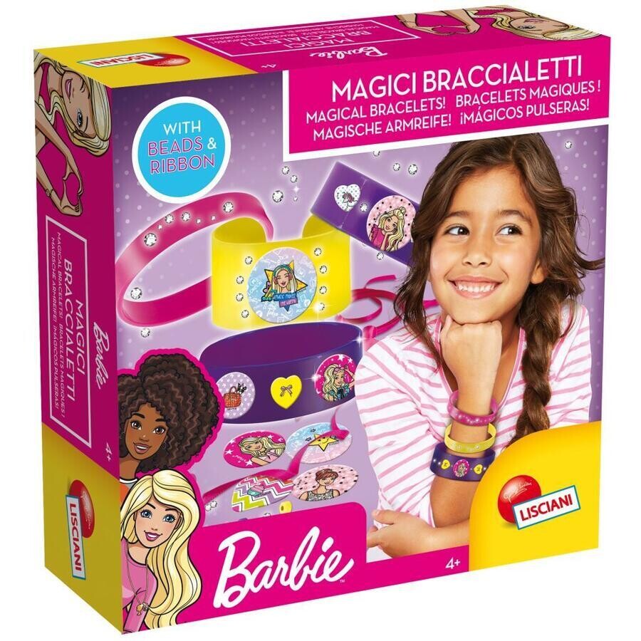 Lisciani Sada na výrobu šperkov Barbie - prstienky