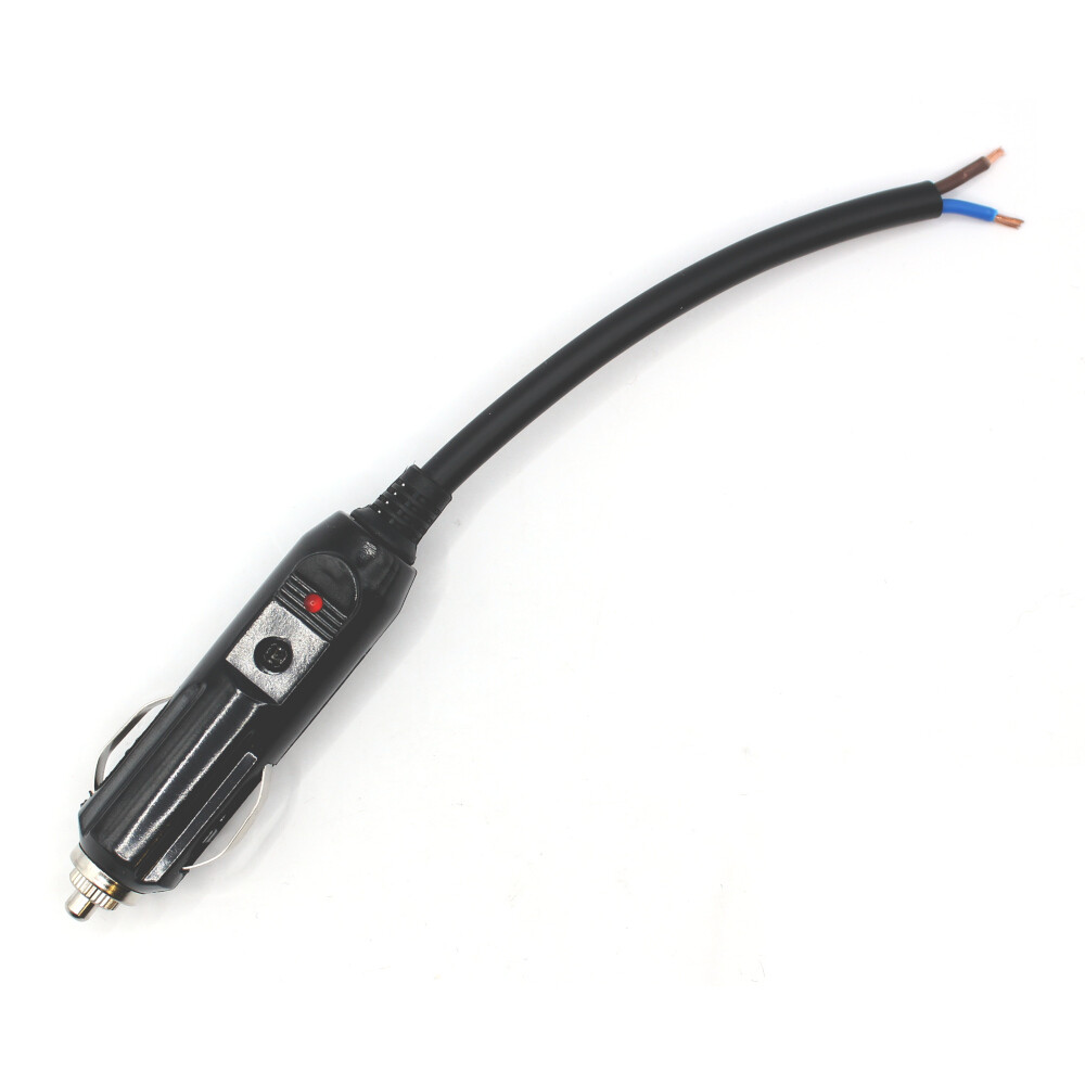 Automobilová 12V zásuvka na kábel - 20A, poistka, kontrolka