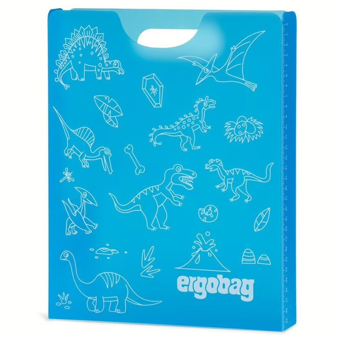 Plastové dosky na zošity Ergobag – Dino