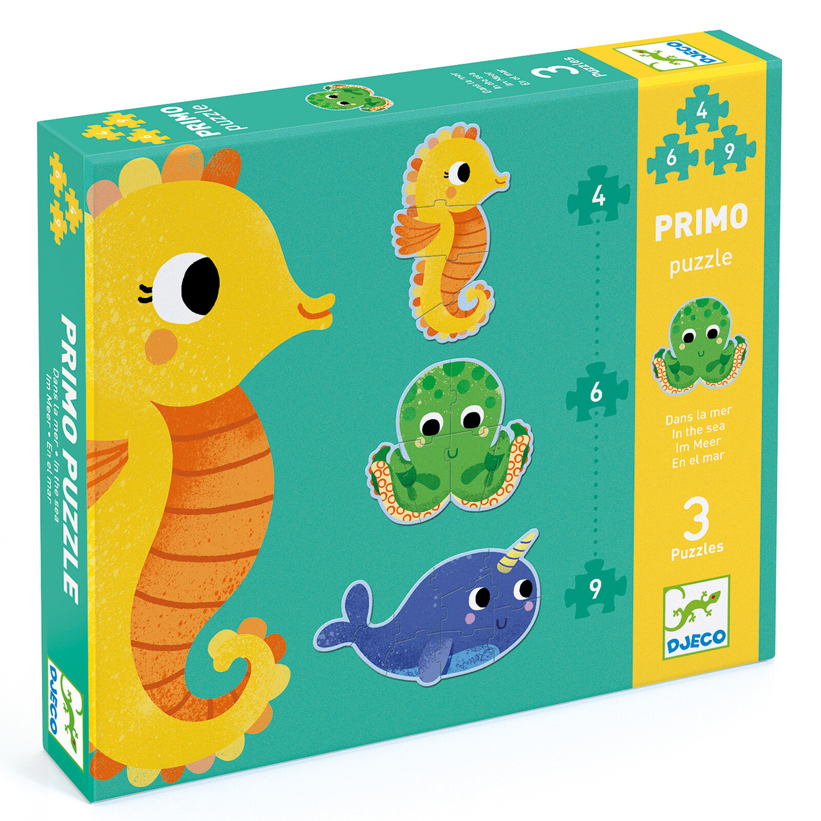Prvé puzzle – v mori – 4, 6, 9 ks
