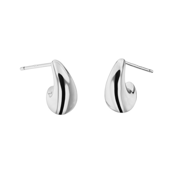 Calvin Klein Luxusné strieborné náušnice Teardrop 35000709