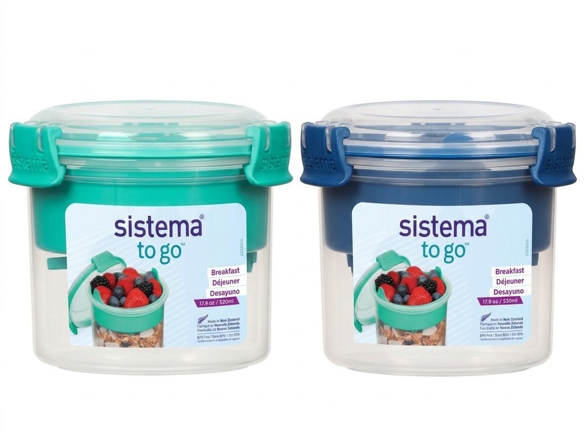 Sistema To Go Krabička s miskou a lyžičkou 530 ml Mix