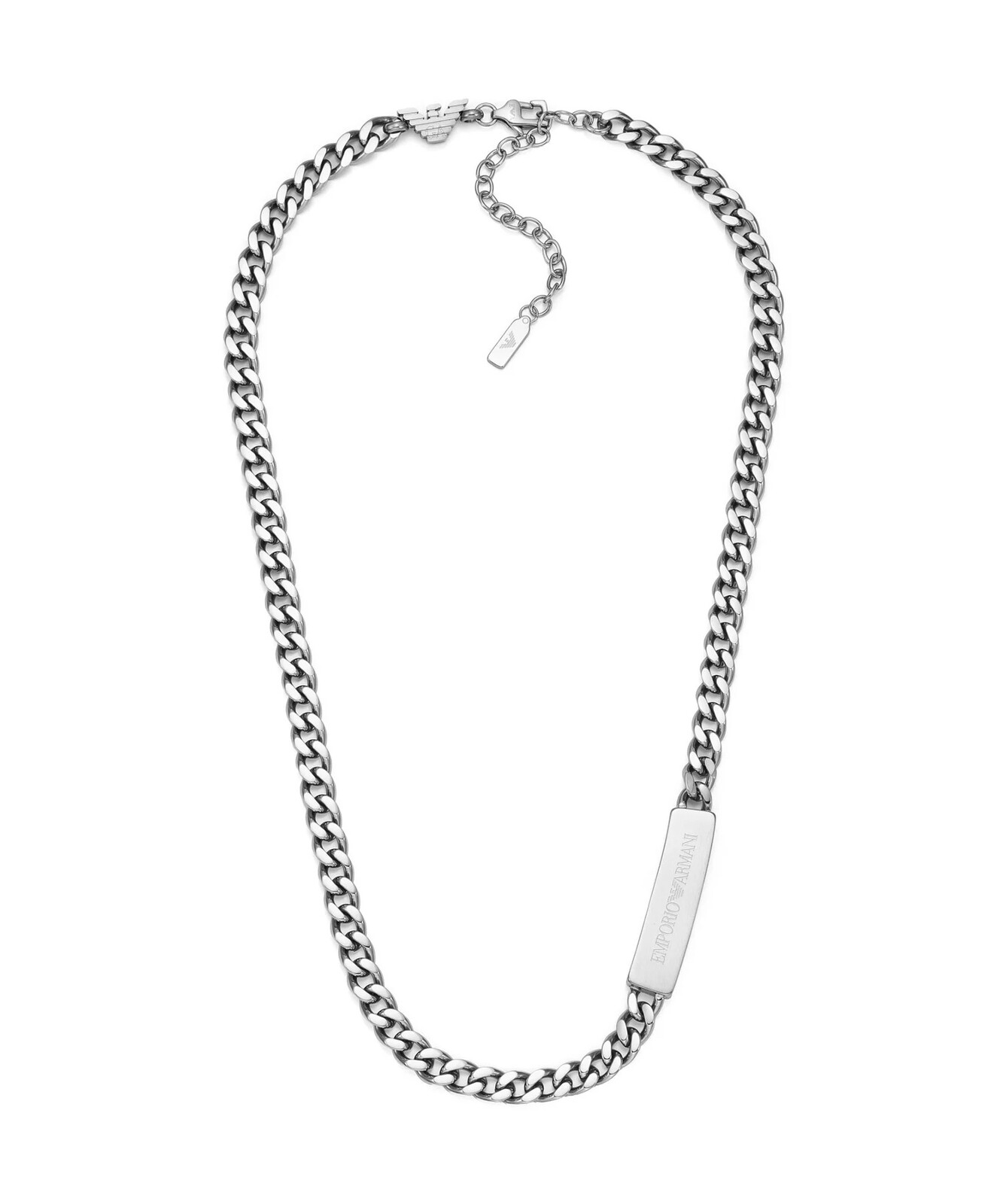 Emporio Armani Pánsky oceľový náhrdelník EGS3303040