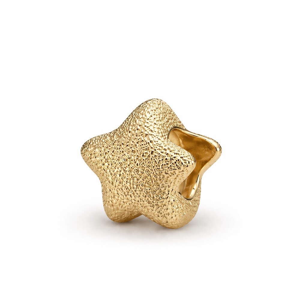 Pandora Pozlátená mini korálka Hviezdička Shine Moments 764050C00