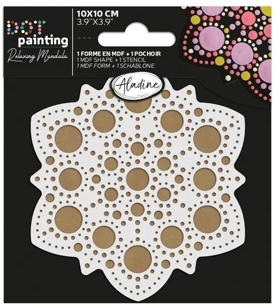 Aladine Súprava na bodkovanie 10 cm Mandala 3