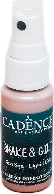 Cadence Metalická třpytivá barva ve spreji 25 ml, bronzová