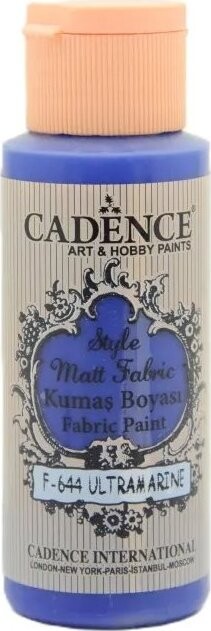 Cadence Farba na textil 59 ml, ultramarínová modrá