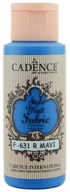 Cadence Farba na textil 59 ml, modrá