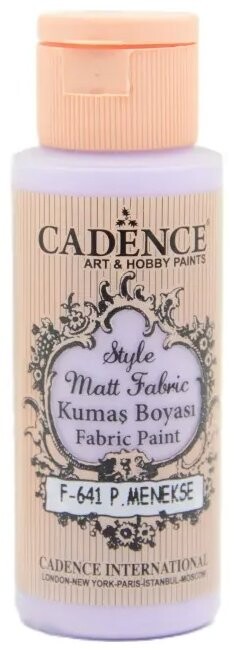 Cadence Farba na textil 59 ml, svetlá fialová