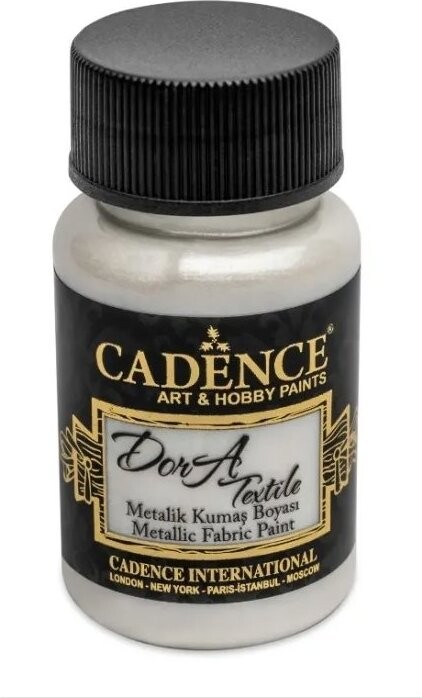 Cadence Metalická farba na textil 50 ml, perleťová