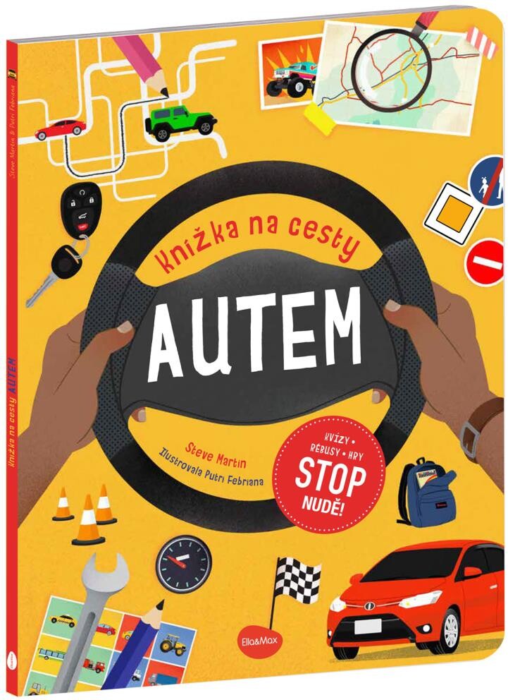 Knížka na cesty AUTEM: Stop nudě: kvízy, rébusy, hry