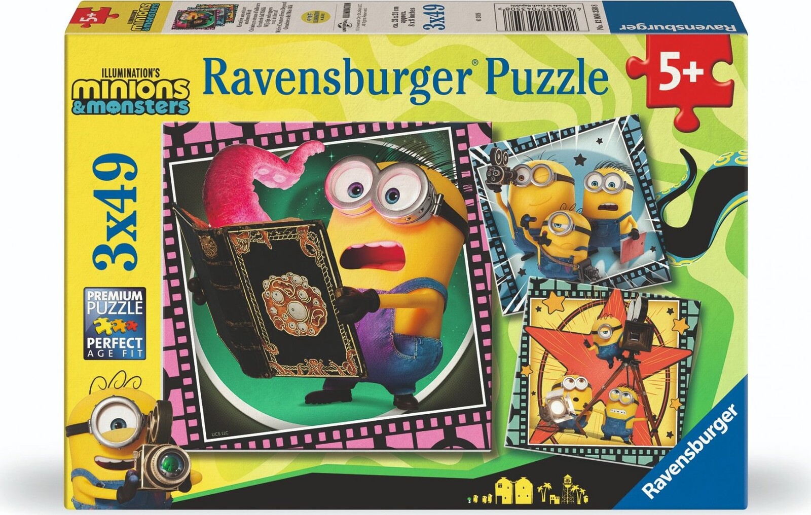Ravensburger 120043508 Mimoni 3, 3× 49 dielikov