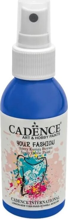 Cadence Farba na textil v spreji 100 ml, tmavá modrá