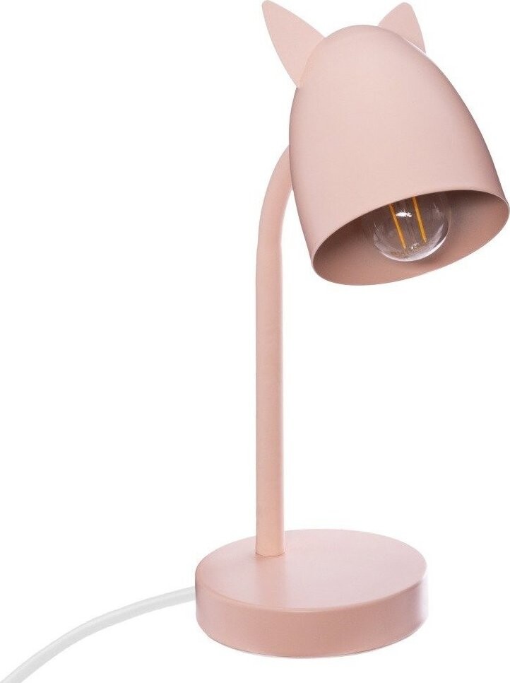 Atmosphera for kids Stolná lampa Oreillles Rose, kov, farba ružová
