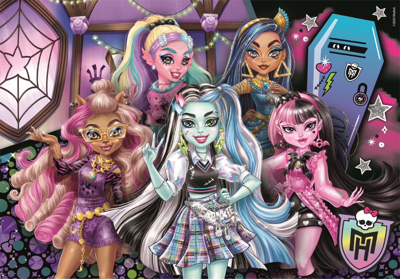 Clementoni Monster High 104 dielikov