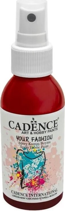 Cadence Farba na textil v spreji 100 ml, tmavá fuksiová
