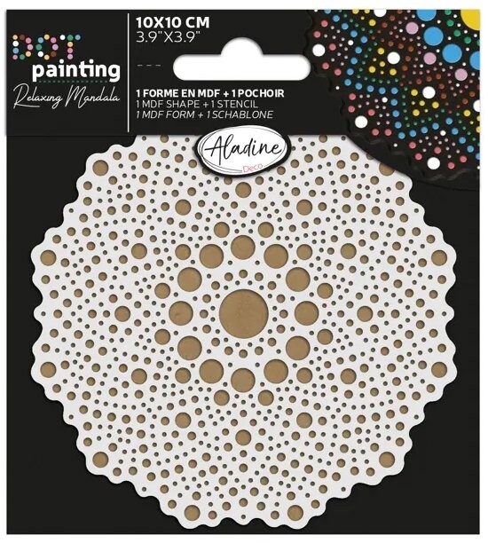 Aladine Súprava na bodkovanie 10 cm Mandala 2