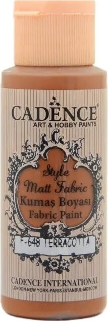 Cadence Farba na textil 59 ml, tehlová