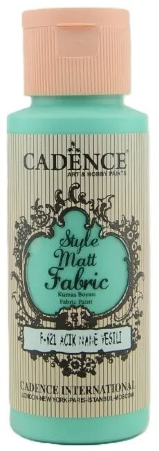 Cadence Farba na textil 59 ml, tyrkysová