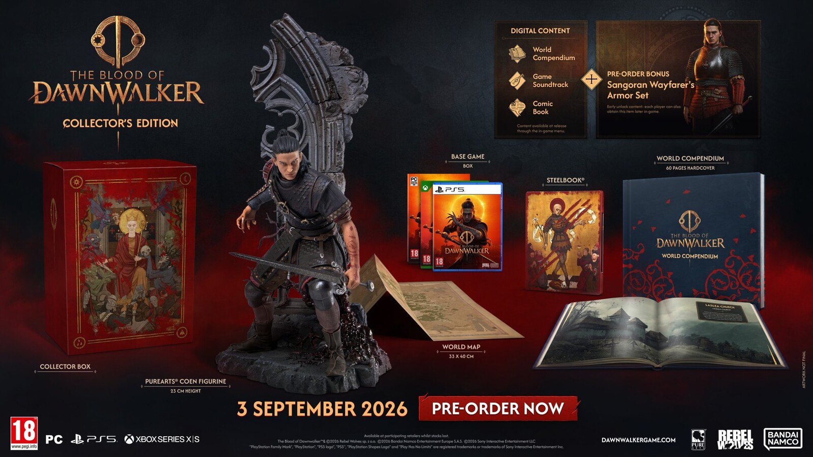 The Blood of Dawnwalker: Collectors Edition – PS5