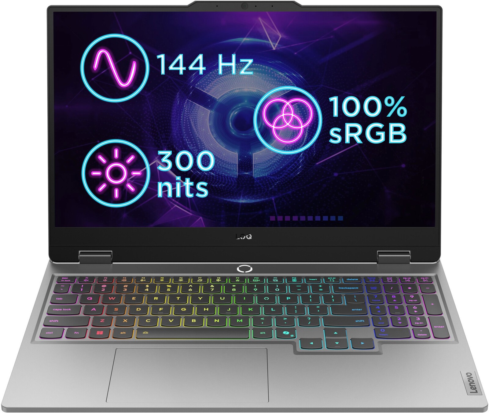 Lenovo LOQ 15IRX10 Luna Grey (bez adaptéra)