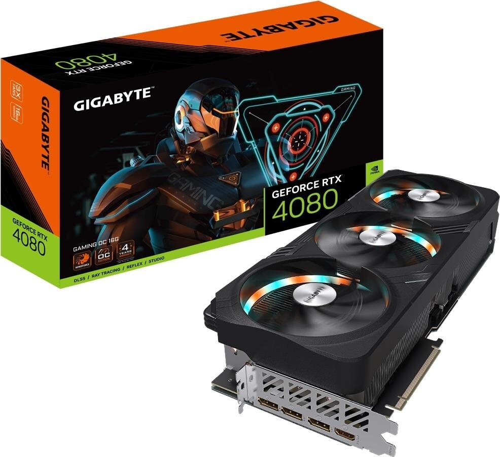 GIGABYTE GeForce RTX 4080 16GB GAMING OC
