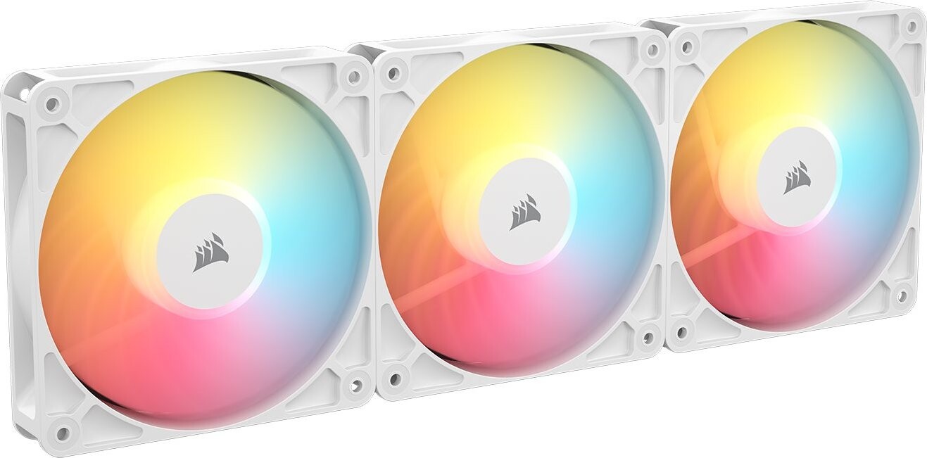 Corsair RS120-R ARGB PWM Reverse White Triple Pack