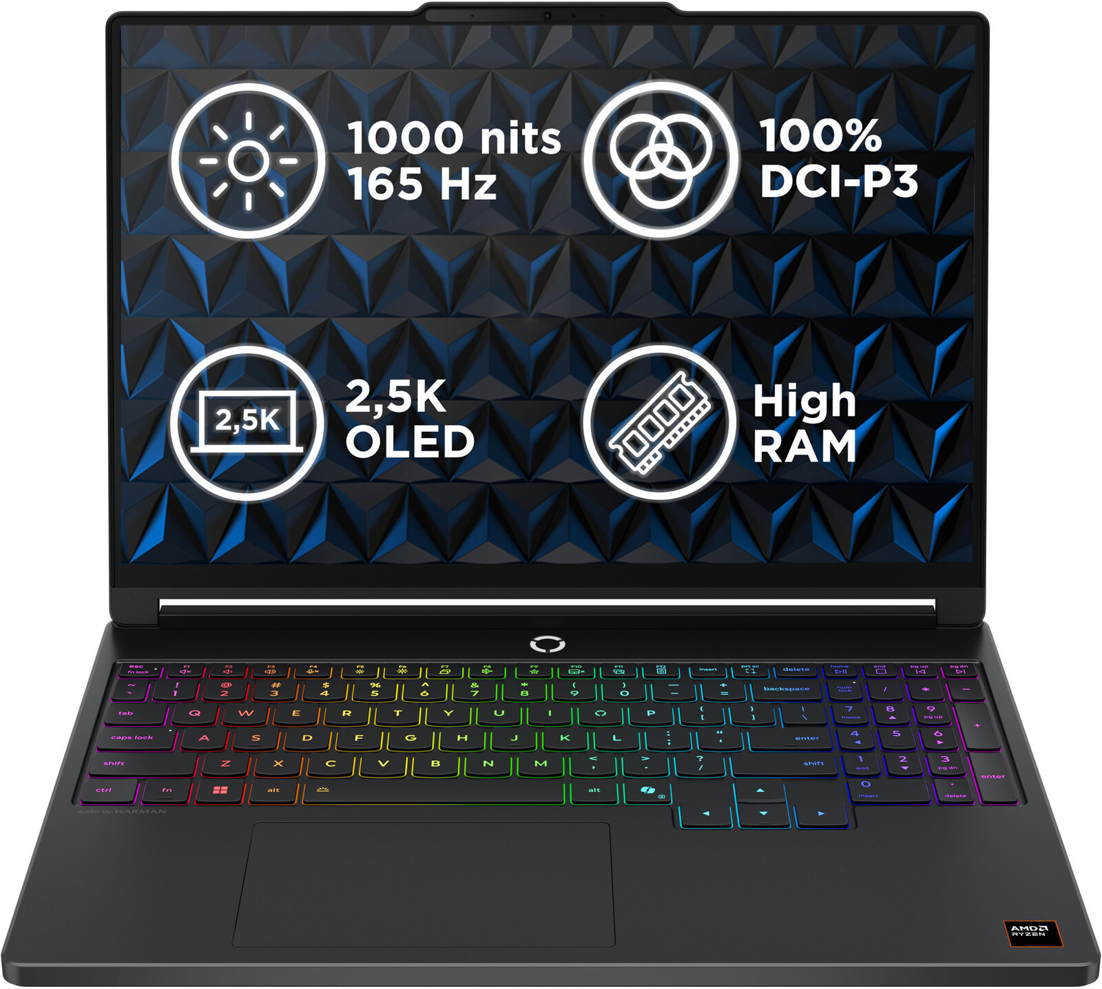 Lenovo Legion 5 15AHP11 Eclipse Black kovový (bez adaptéra)