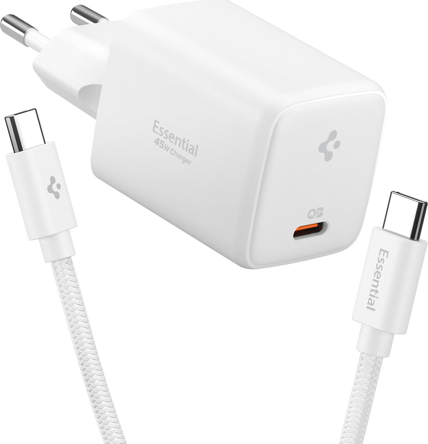 Spigen Essential 45 W Wall Charger EE451EU White