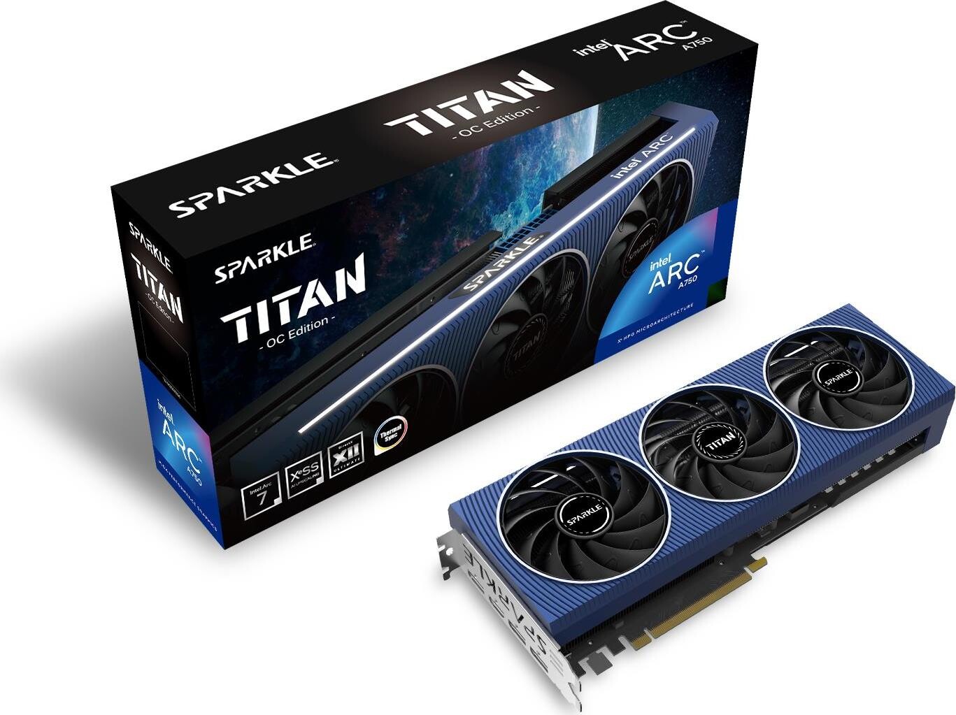 SPARKLE Intel Arc A750 TITAN OC Edition 8G