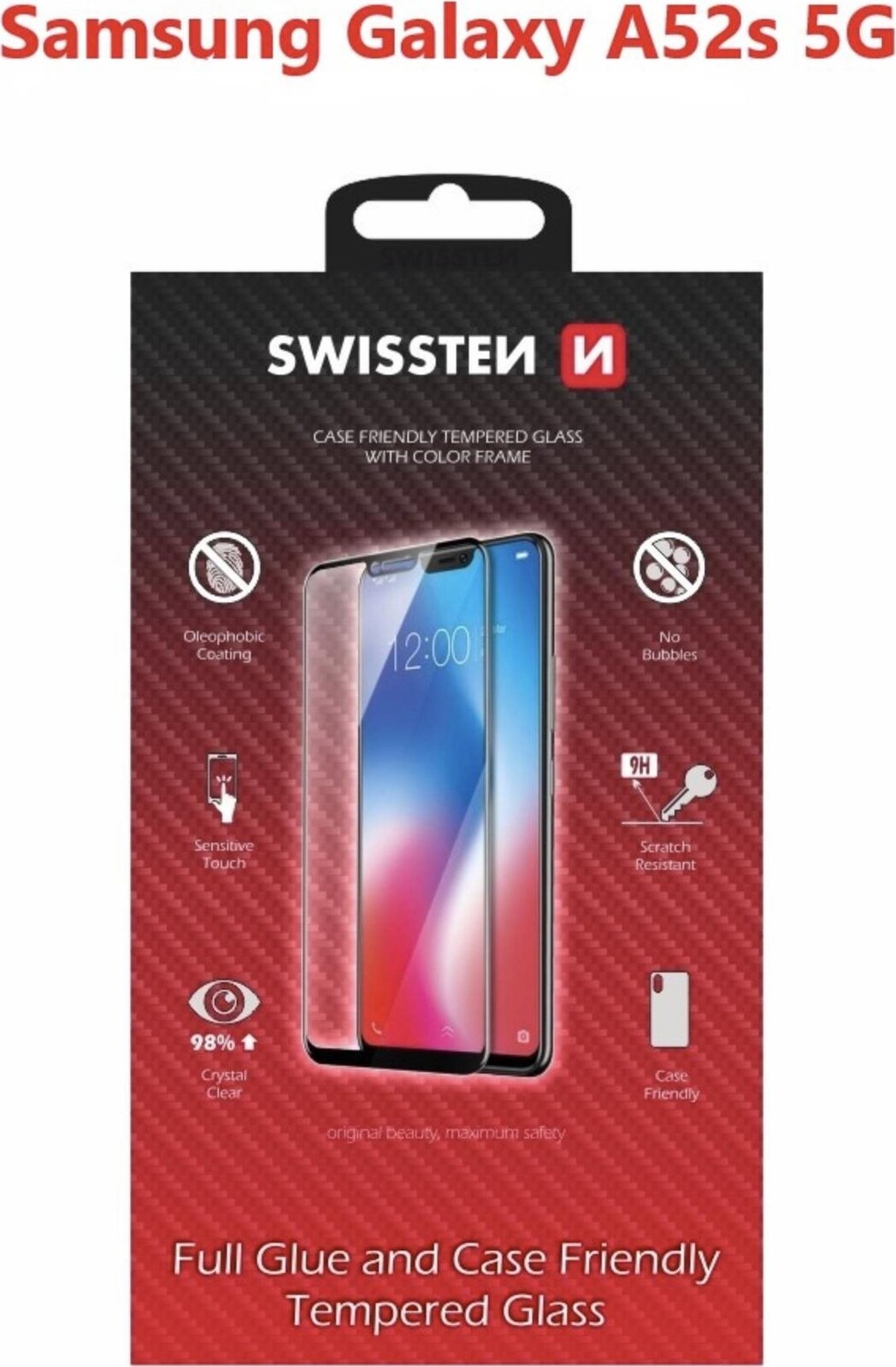 Swissten Case Friendly na Samsung Galaxy A52s 5G čierne