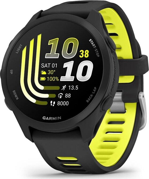 Garmin Forerunner 170 Music, Black/Amp Yellow